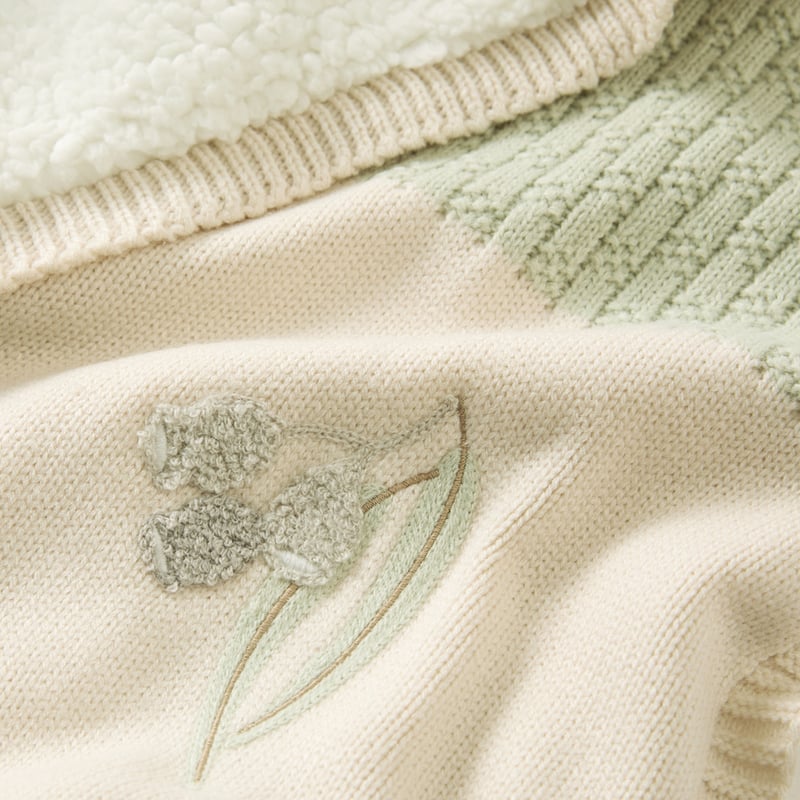 Classic Australian Animals Sherpa Baby Blanket