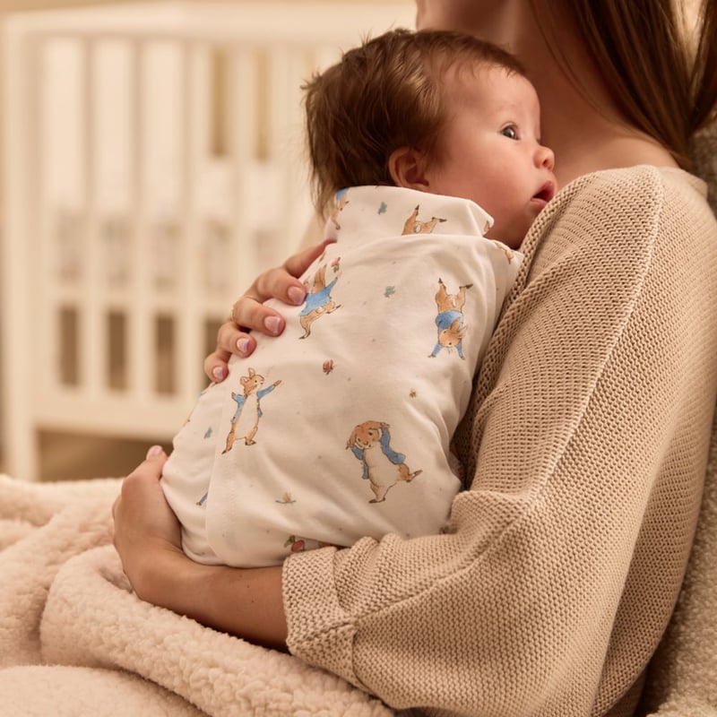 Peter Rabbit Muslin Swaddles 2pk