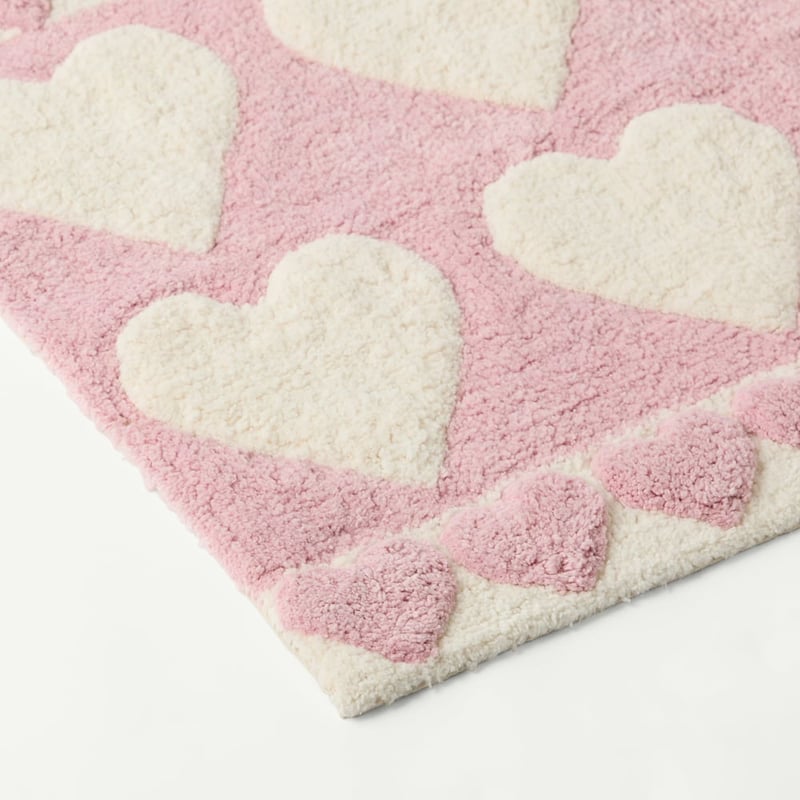 Sweet Hearts Bath Mat