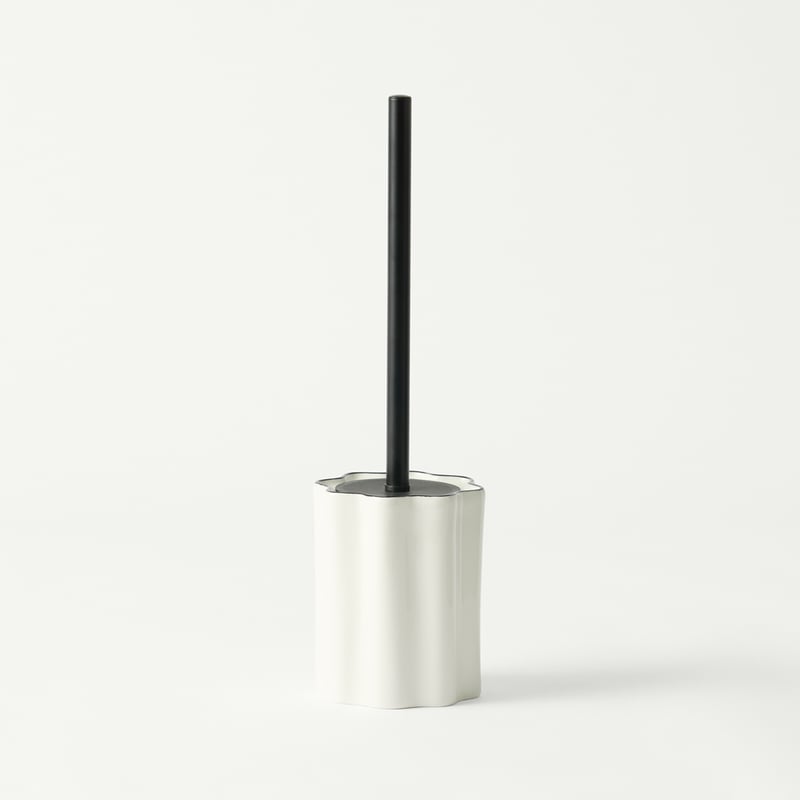 Vienna Coconut & Black Scallop Bathroom Accessories