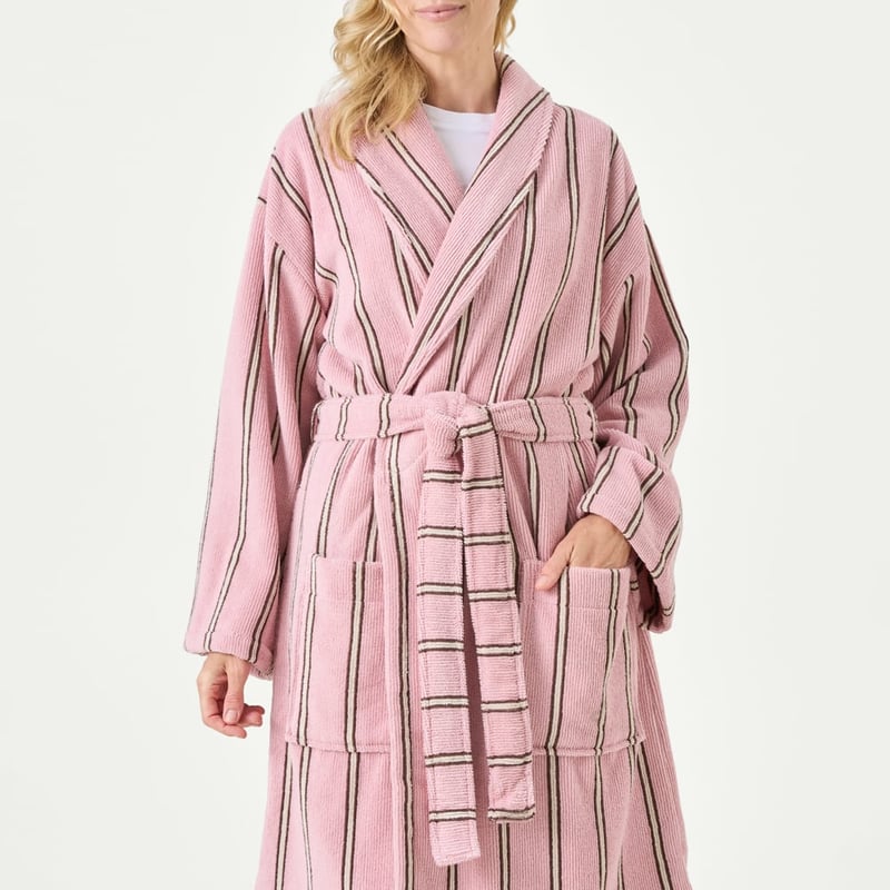 Lincoln European Turkish Cotton Pink Blossom & Truffle Bath Robe