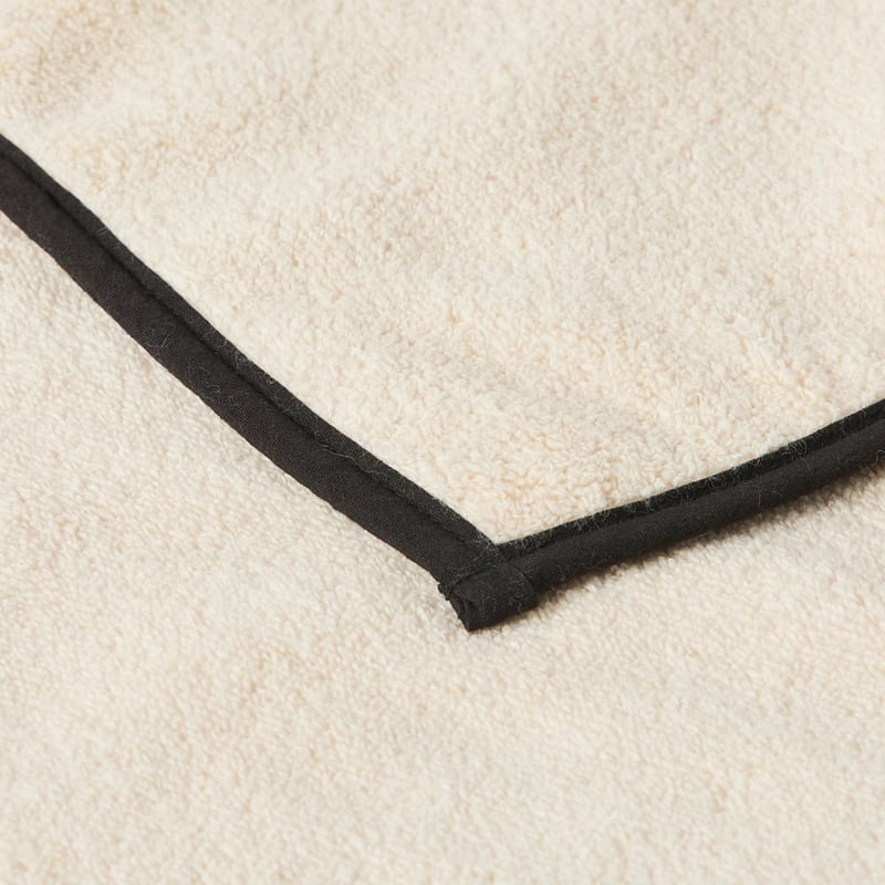 Dorchester Beach & Black Towel Range 