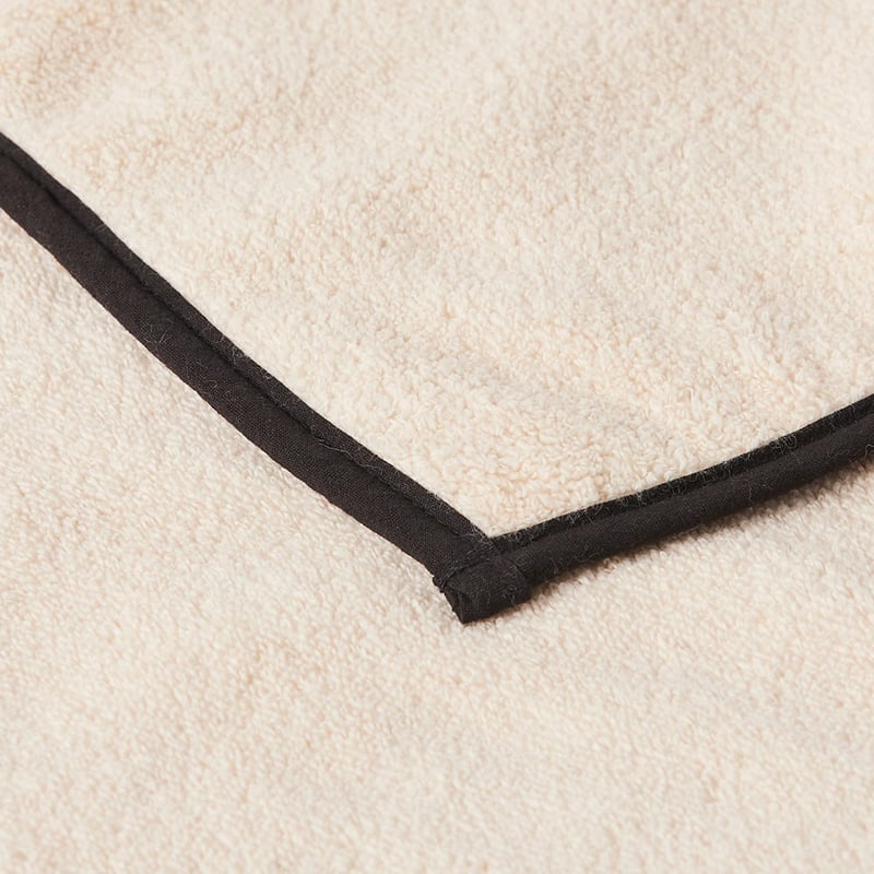 Dorchester Beach & Black Towel Range 