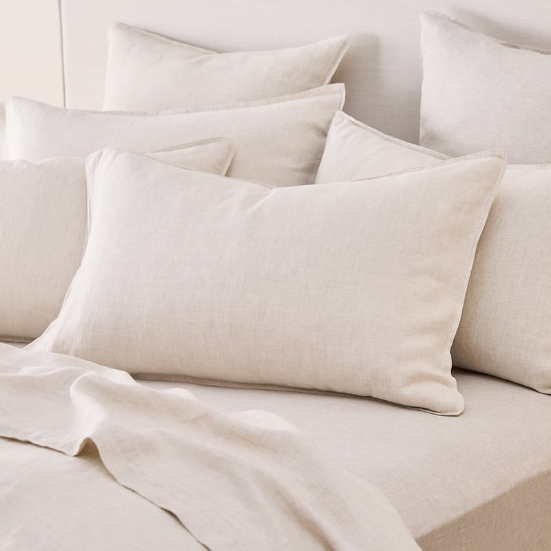 Vintage Washed Linen Linen Quilt Cover Separates