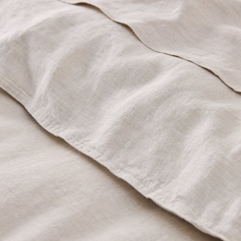 Vintage Washed Linen Linen Quilt Cover Separates