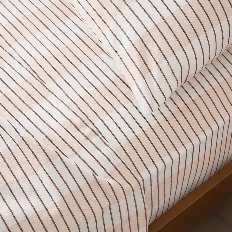Elliot Pebble Stripe Flannel Pillowcases