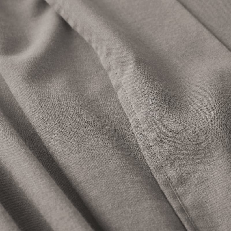 Brushed Cotton Wool Ash Grey Sheet Set