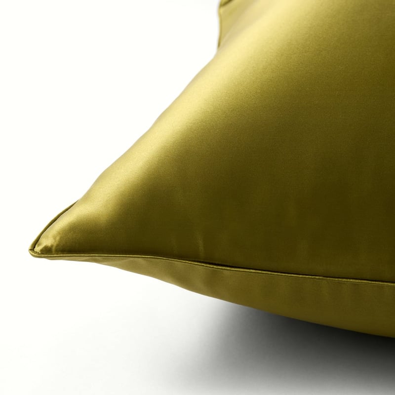 Pure Silk Olive Pillowcase