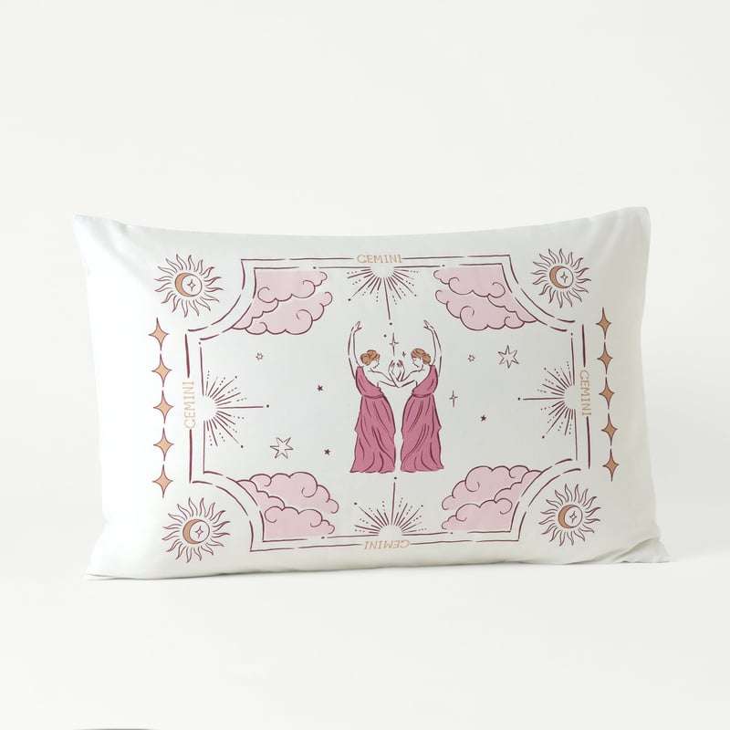 Zodiac Pink Gemini Pillowcases