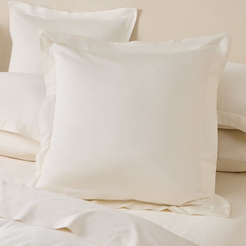 600TC Bamboo Cotton Undyed Pillowcases