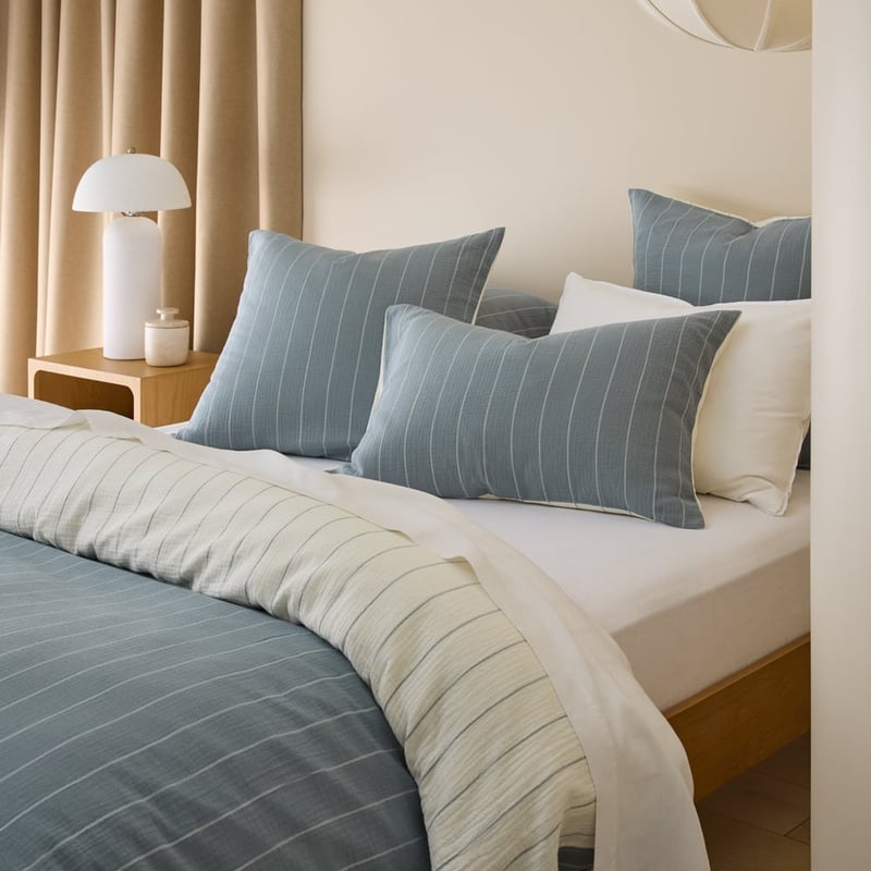 Hayes Coast Stripe Quilt Cover Set + Separates