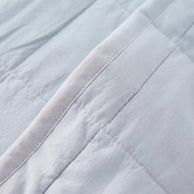 Stonewashed Cotton Coast Quilted Pillowcase