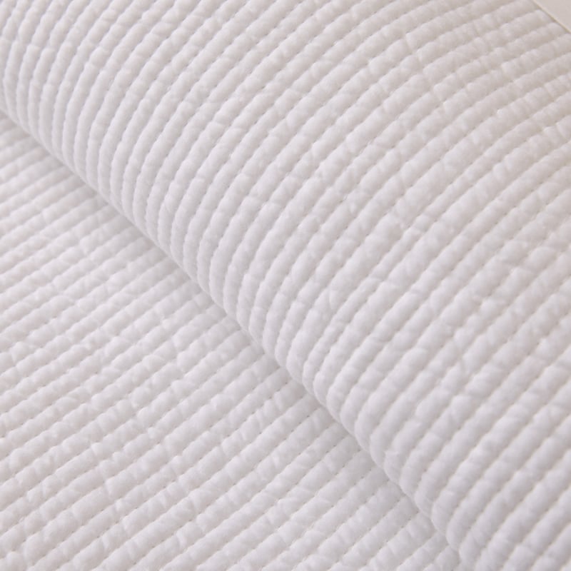 Celeste White Quilted Quilt Cover Separates