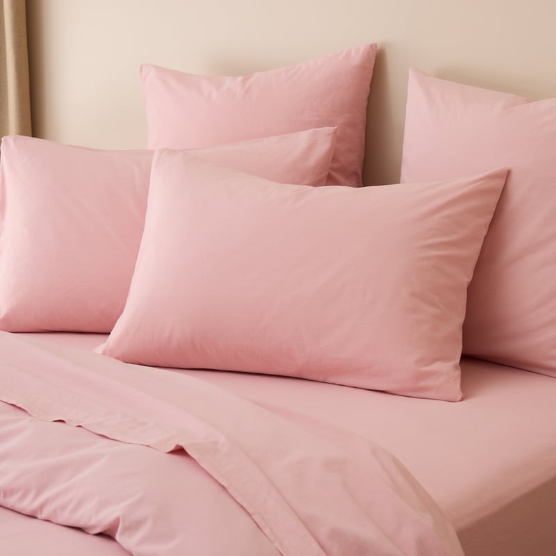 Stonewashed Cotton Peony Quilt Cover Separates