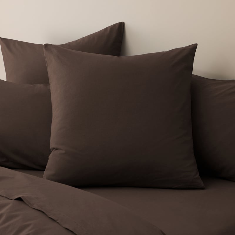 Stonewashed Cotton Chocolate Sheet Separates
