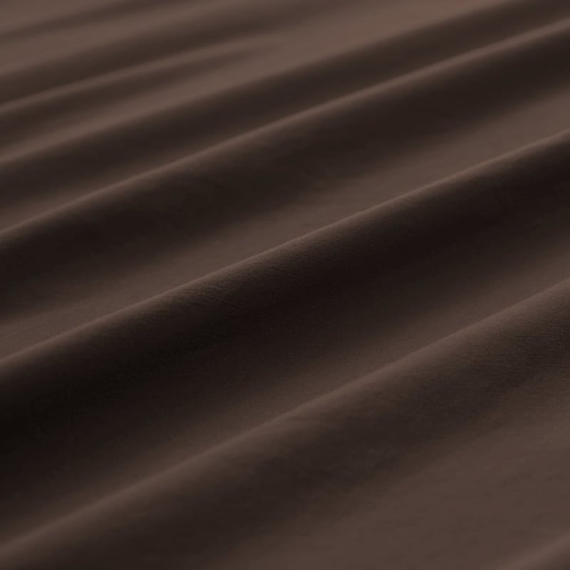 Stonewashed Cotton Chocolate Sheet Separates
