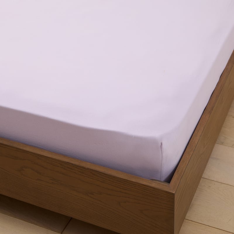 Stonewashed Cotton Misty Lilac Sheet Separates