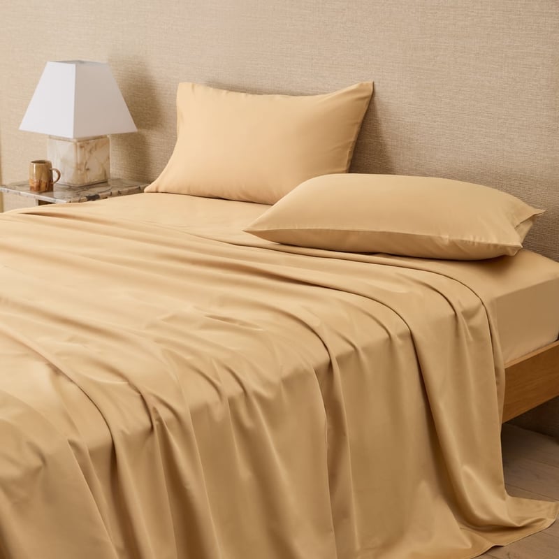 Bamboo Cotton Biscotti Sheet Set