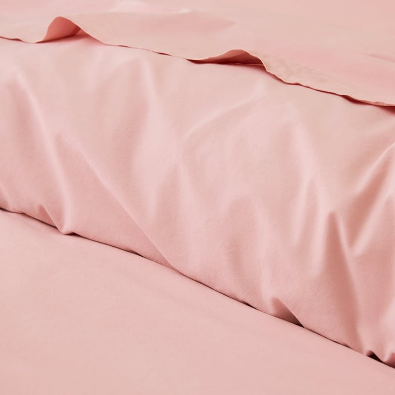 Stonewashed Cotton Peony Quilt Cover Separates