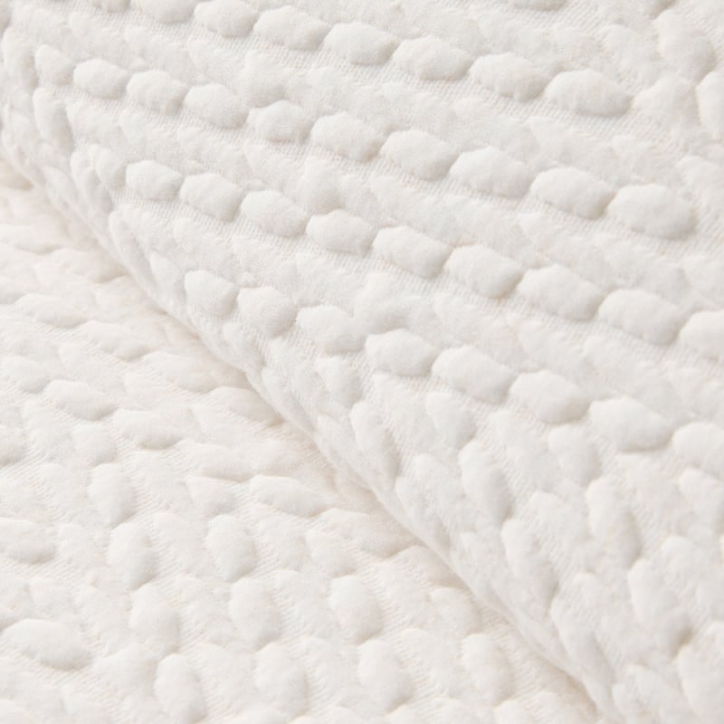 Collins Oat Marle Quilted Jersey Pillowcases