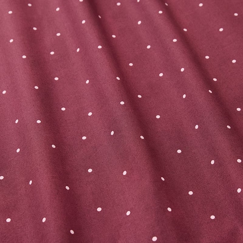 Polka Dot Berry Printed Sheet Set