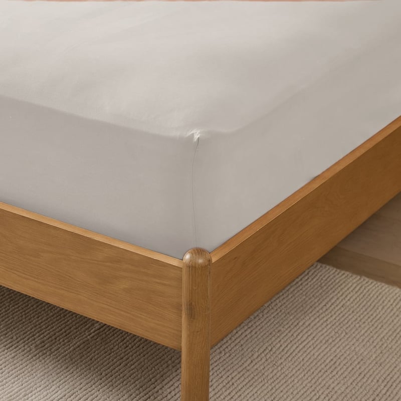 Stonewashed Cotton Moon Grey Sheet Separates