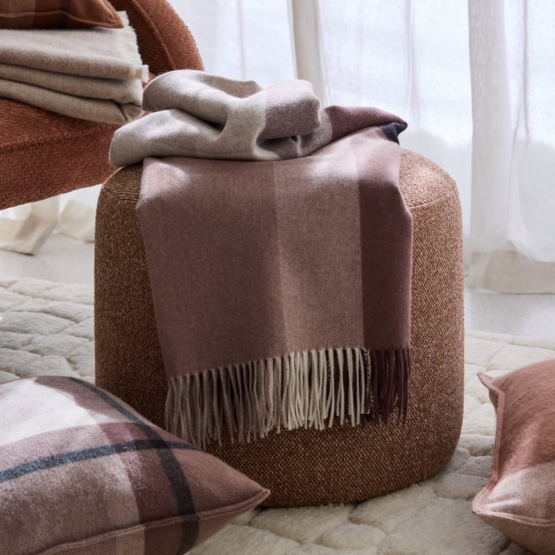 Serenity Terracotta Ottoman