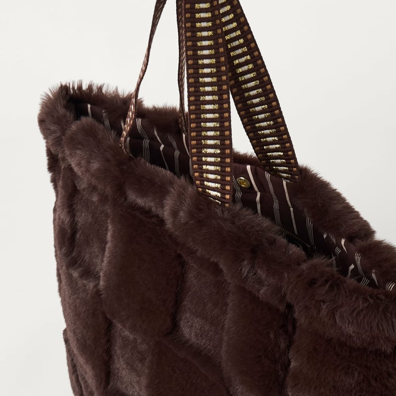 Clea Chocolate Tote Bag