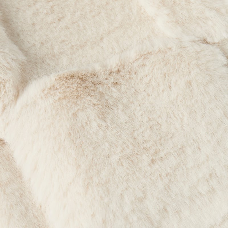 Clea Natural Recycled Fur Hot Water Bottle 