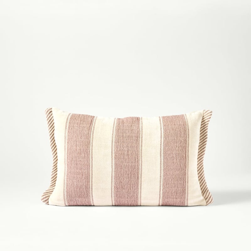 Pippa Redwood Stripe Cushion