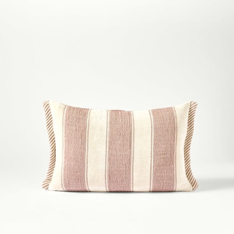 Pippa Redwood Stripe Cushion