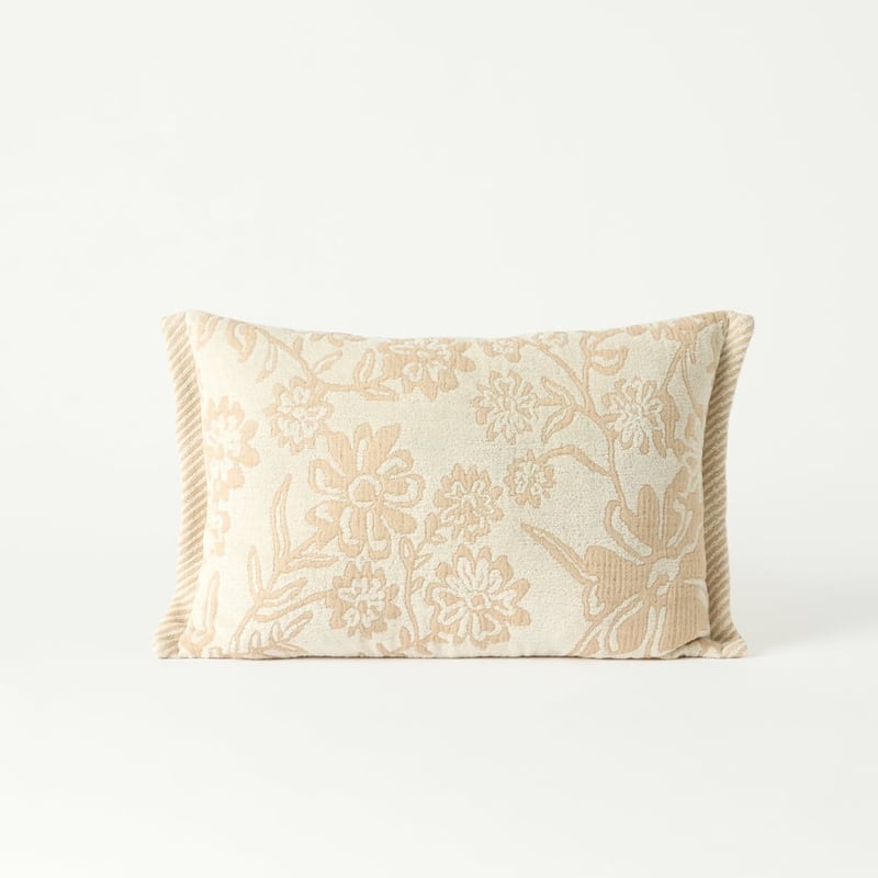 Pippa Pebble Floral Cushion