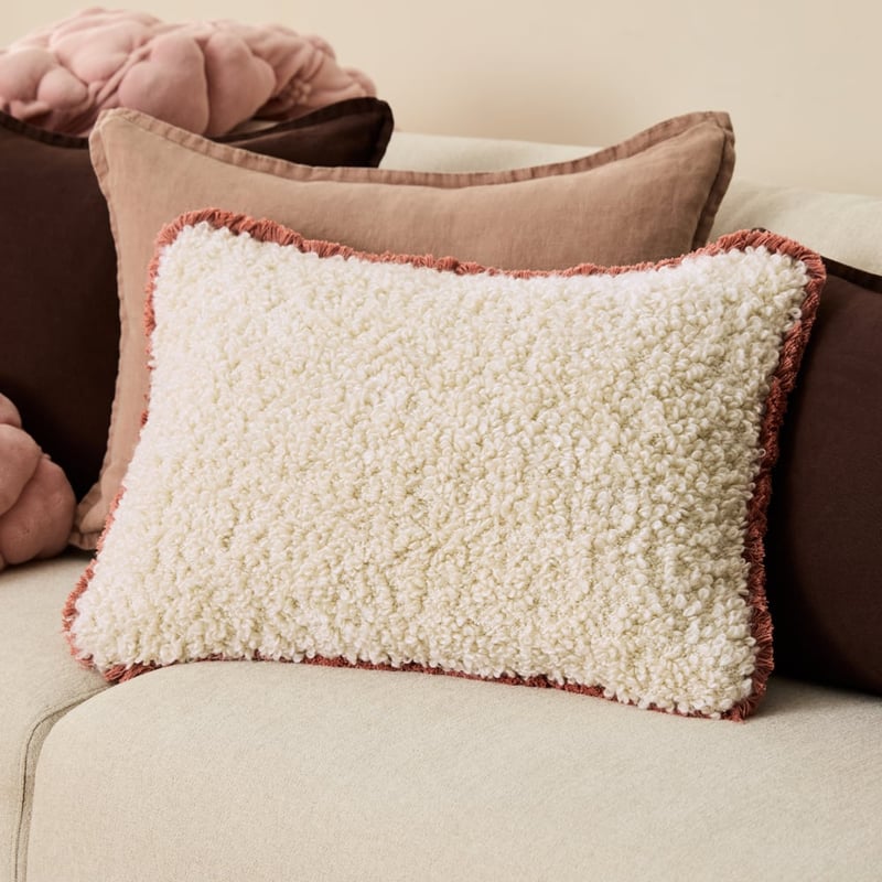 Blake Cedar Boucle Cushion