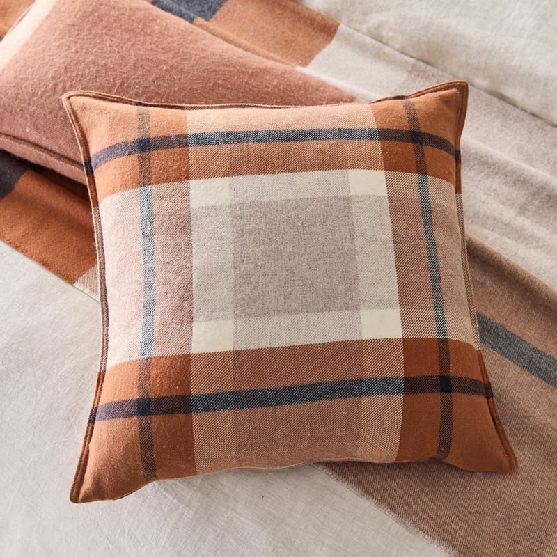 Highlands Brown Sugar Australian Wool Cushion