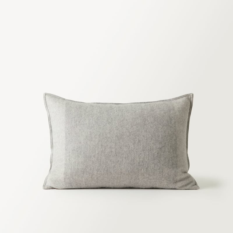 Tablelands Australian Wool Grey Long Cushion