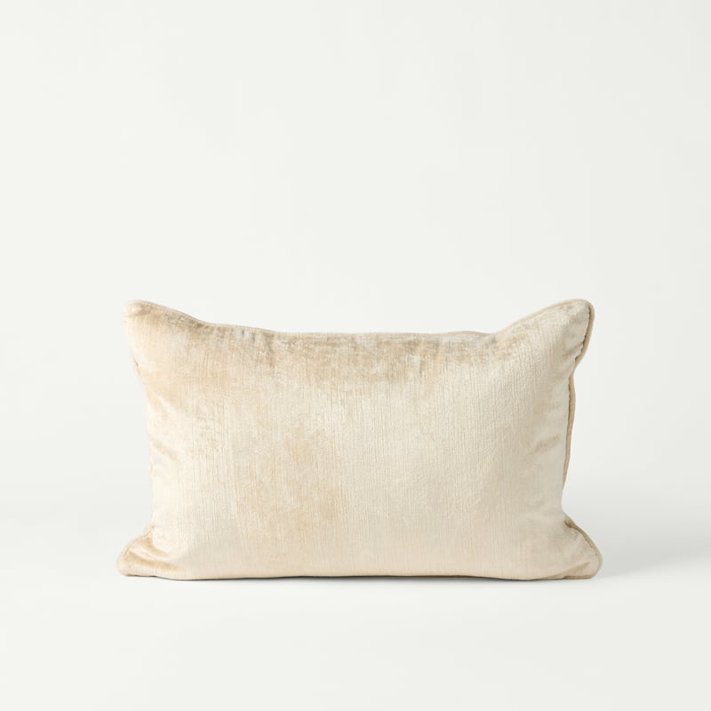 Aurora Velvet Coconut Star Cushion
