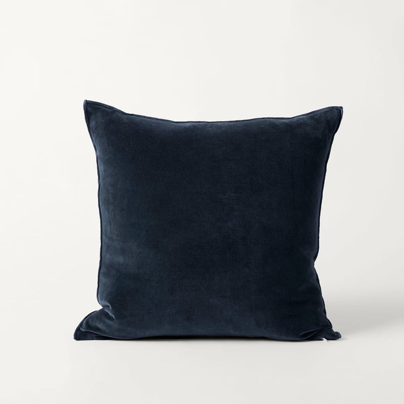 Fenton Navy Velvet Cushion