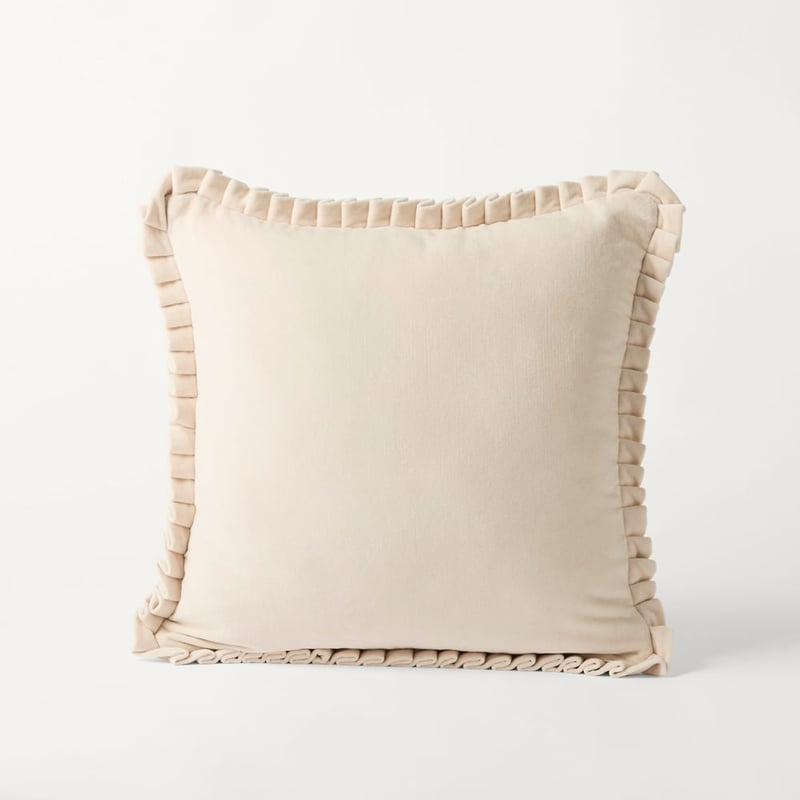 Margot Coconut Floral Cushion