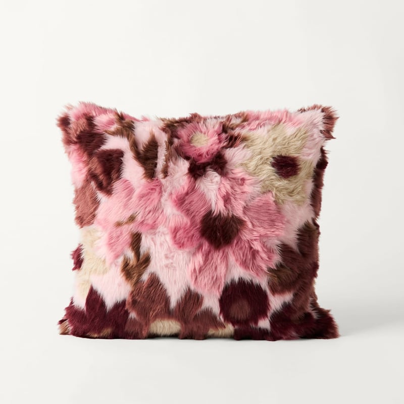 Adelaide Berries Floral Fur Cushion