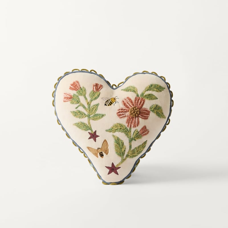 Fleur Harris All My Hearts Floral Cushion 