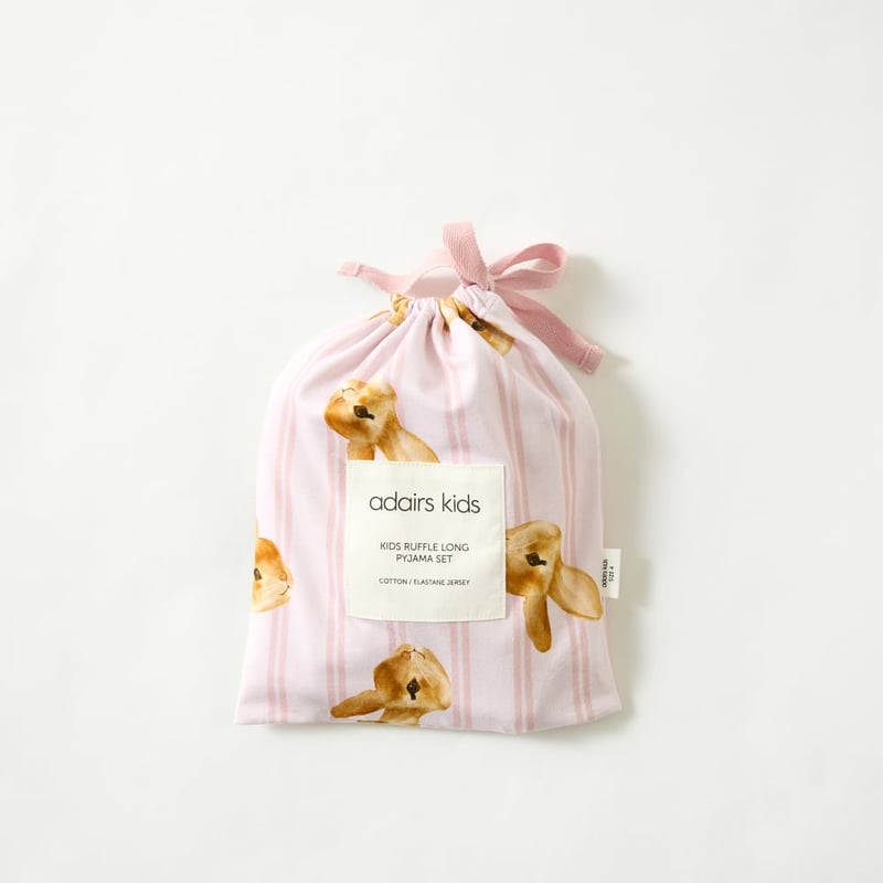 Kids Easter Pink Long Pyjama Set