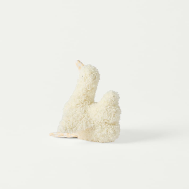 Easter Duckling White Gingham Soft Toy