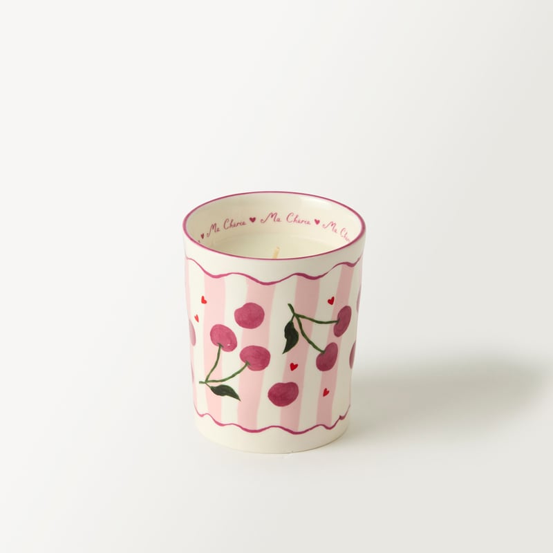 Ma Cherie Cherry Rose Candle 260g