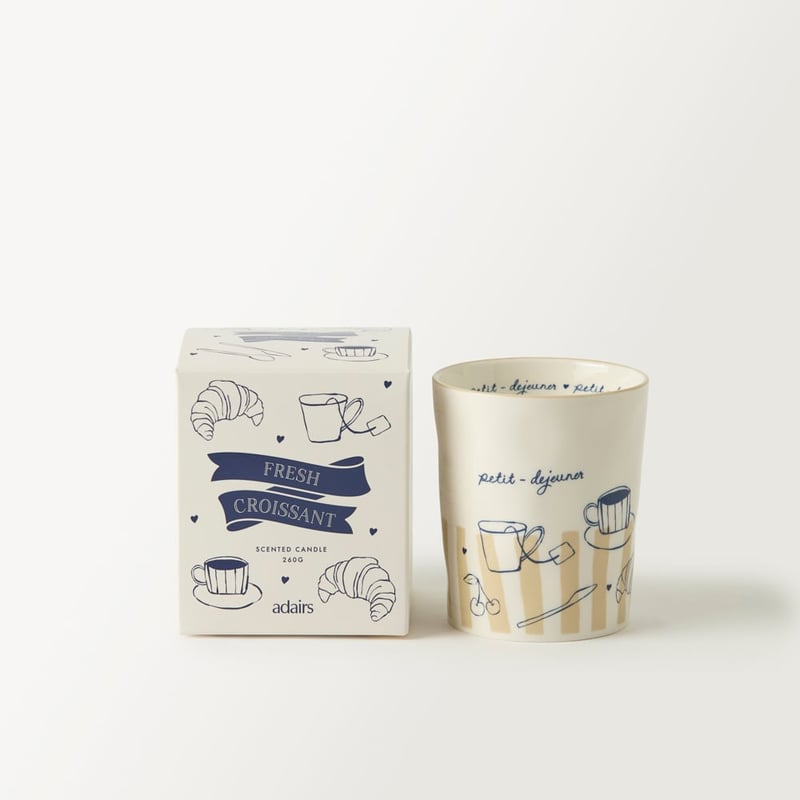 Petit Dejeuner Fresh Croissant Candle 260g