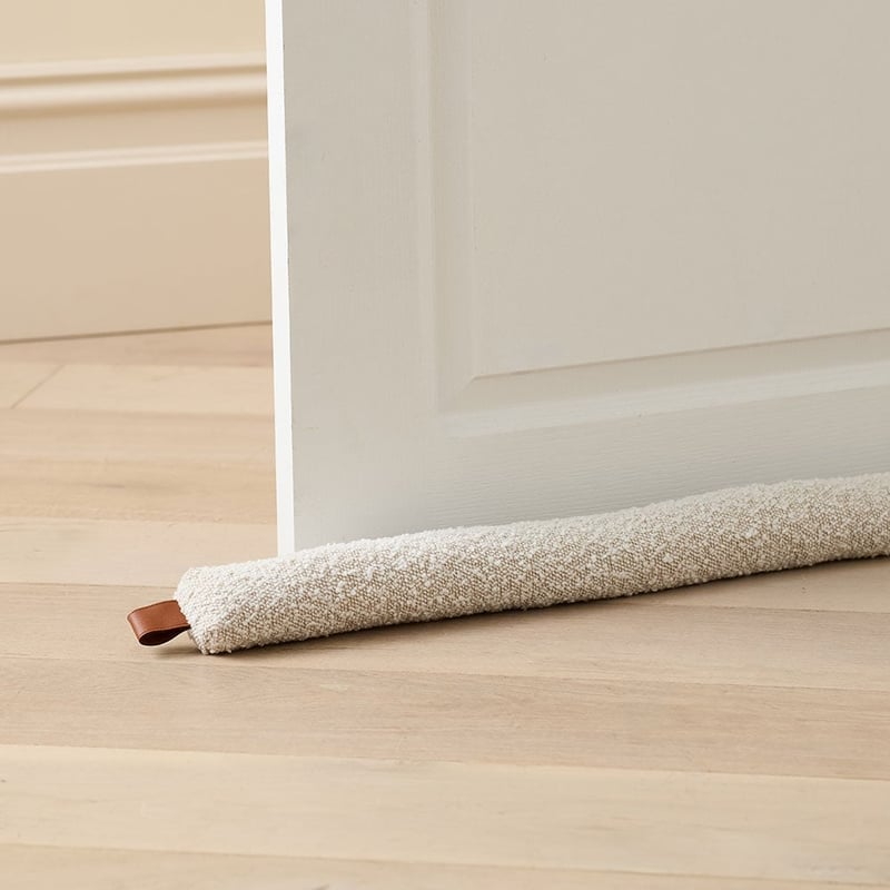 Boucle Cream Draught Stop