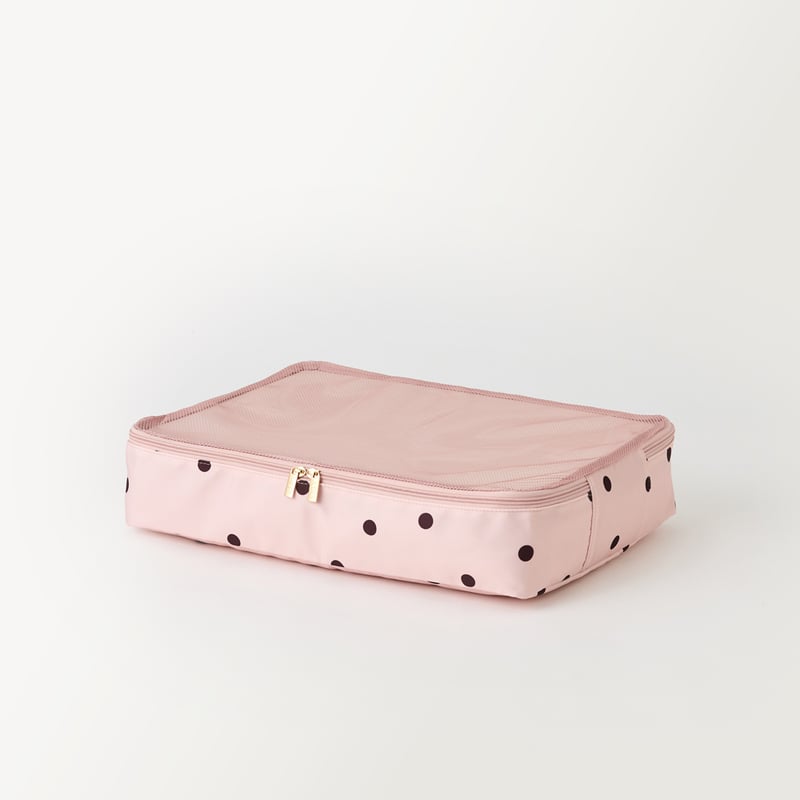 Polka Dot Pink Travel Storage Bags