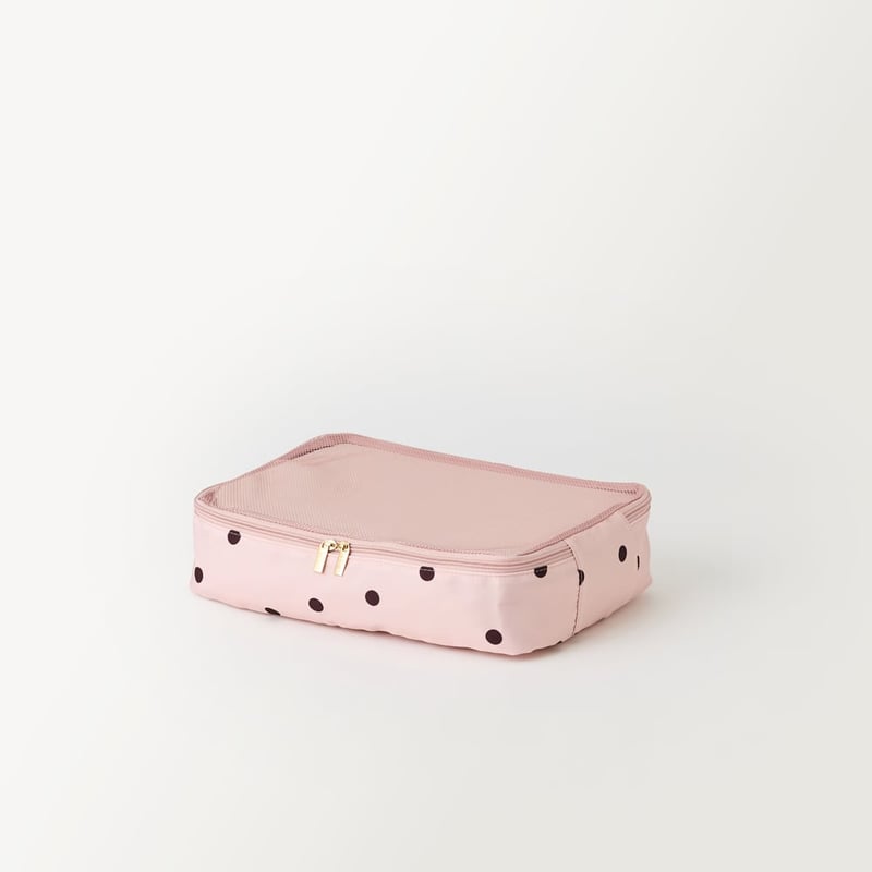 Polka Dot Pink Travel Storage Bags