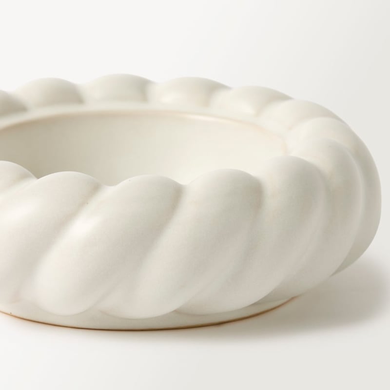 Rope White Small Trinket Bowl