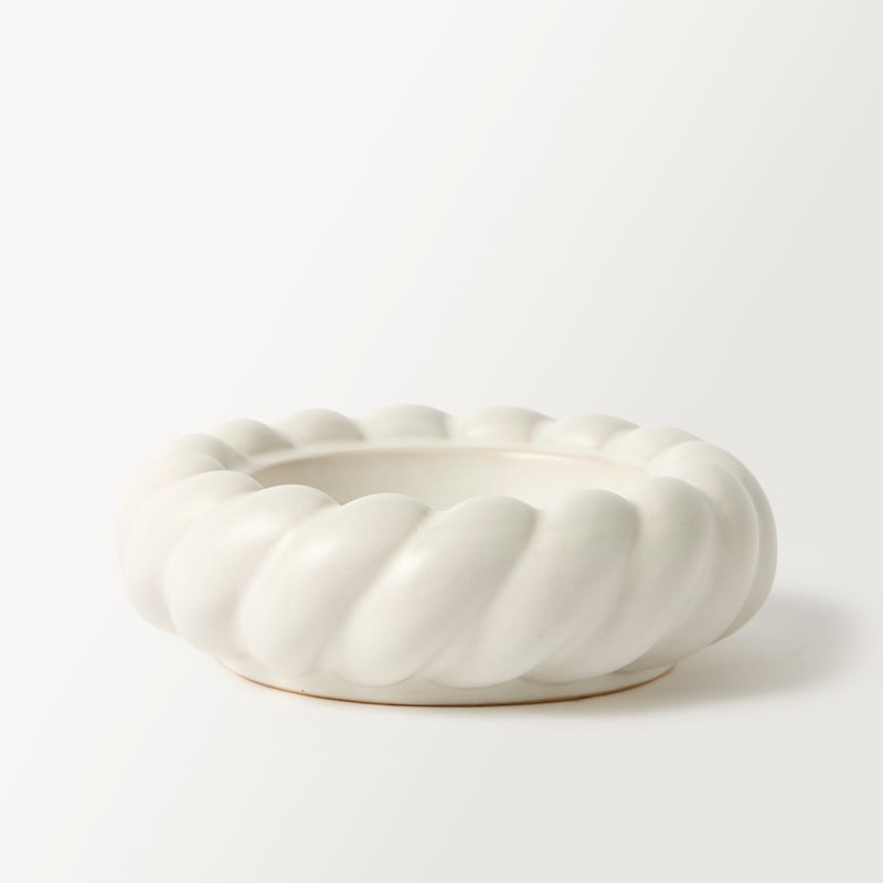 Rope White Small Trinket Bowl