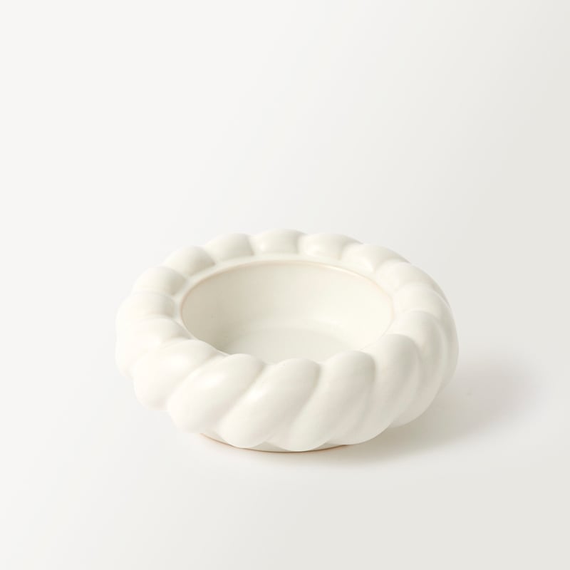 Rope White Small Trinket Bowl